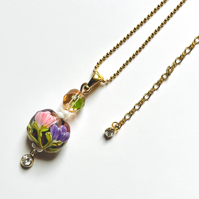 ヌーヴォーフリージアネックレスII