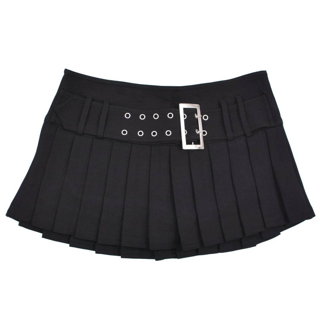 ローライズベルト プリーツスカート | VOLCAN&APHRODITE