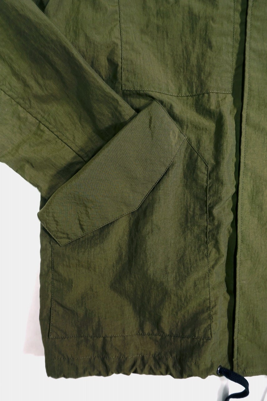 Nylon Ripstop Blouson Parka