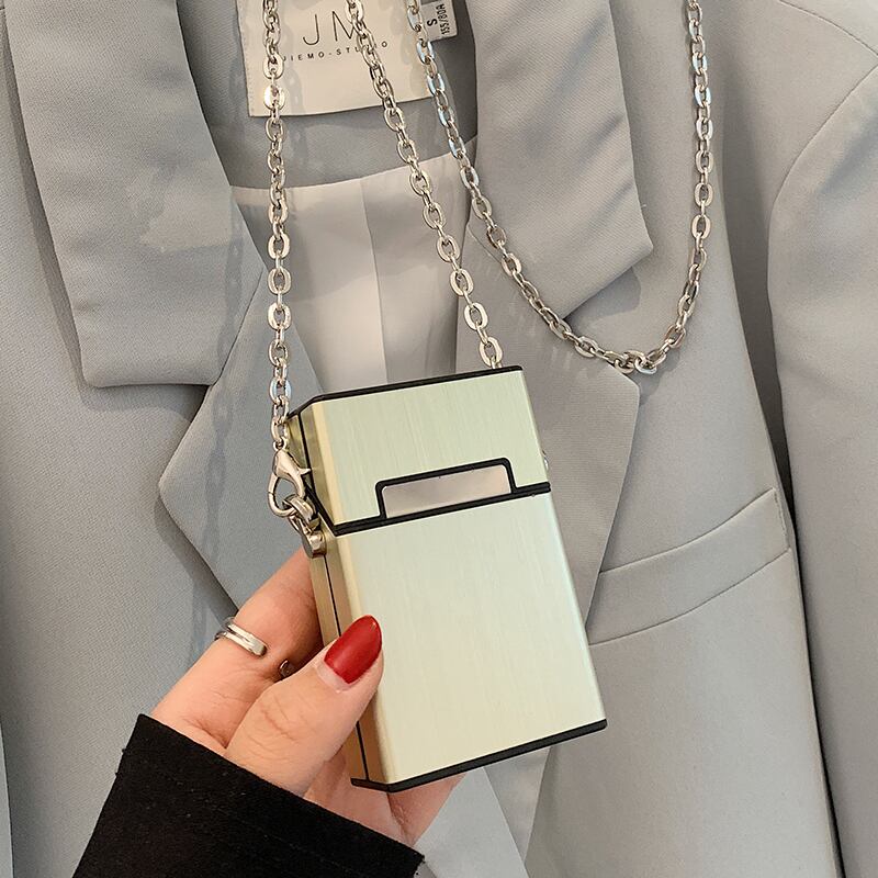 ミニサマーチェーン 夏物 スクウェア メッセンジャーバッグ ミニバッグ Tiancai_Wing_Bag58721485202