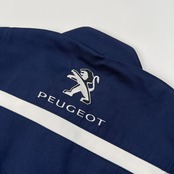 希少 レア PEUGEOT プジョー オーバーオール メカニック つなぎ 旧ロゴ 作業着 つなぎ ネイビー ビンテージ