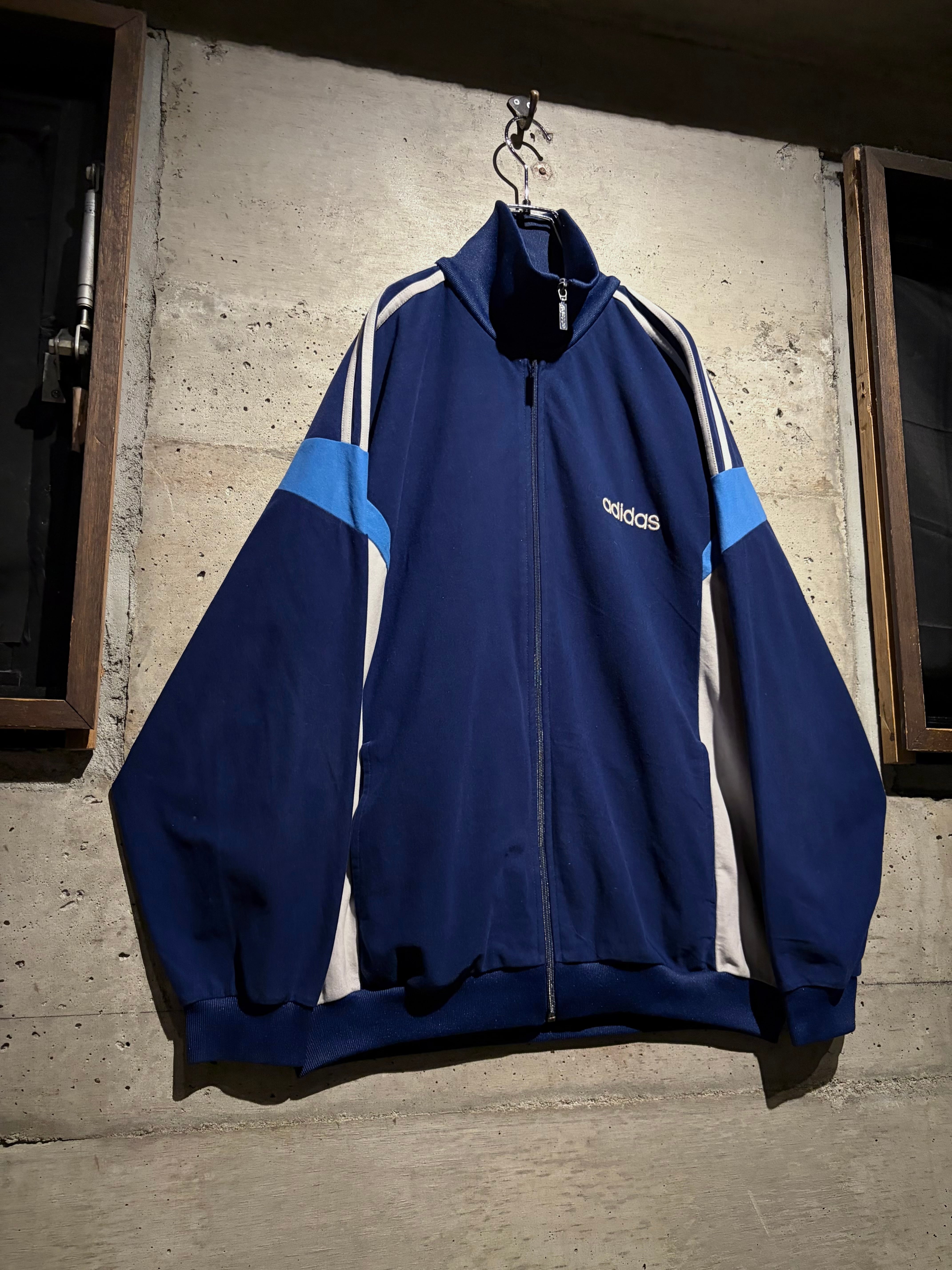 Caka】80's “adidas” Rare Fabric Vintage Track Jacket | Caka(カカ