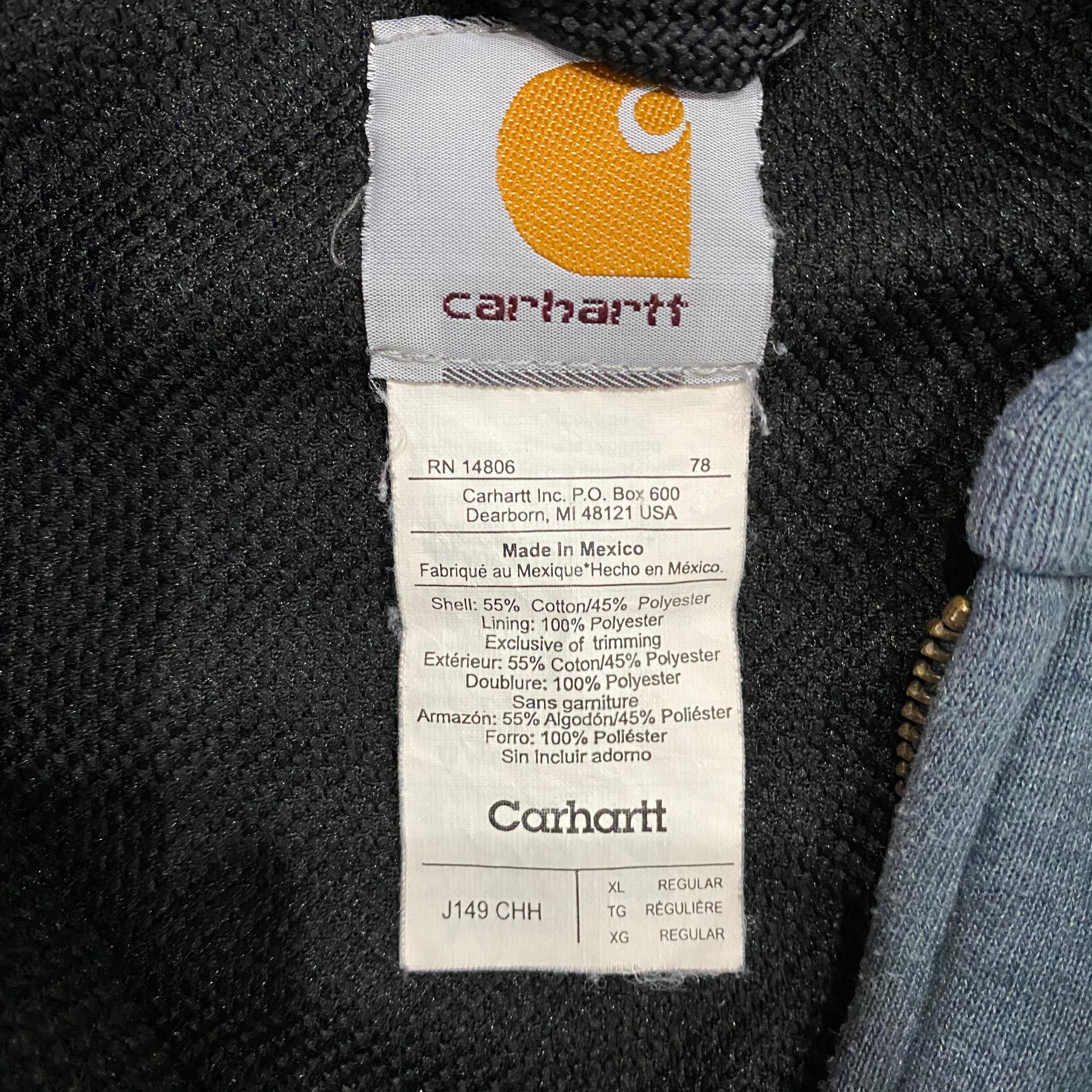 【USA】Carhartt zip parka rn14806 mexico