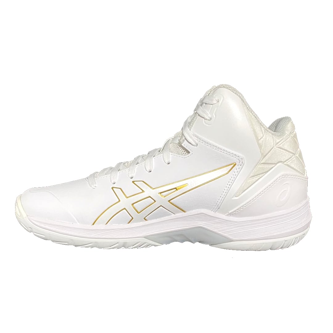 asics GELTRIFORCE 3 White/Rich Gold バスケットボールシューズ