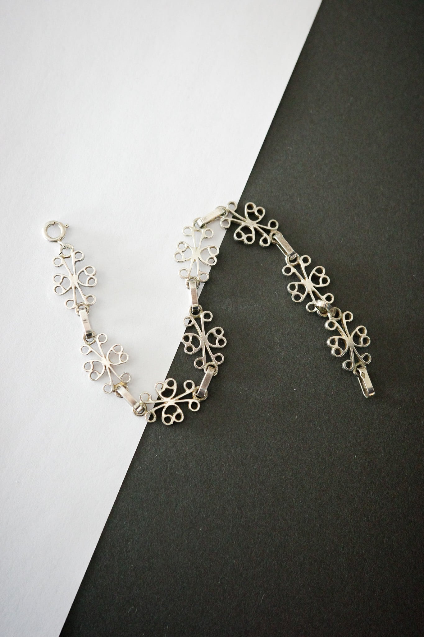 "French vintage" Silver 925 Bracelet / 6-237