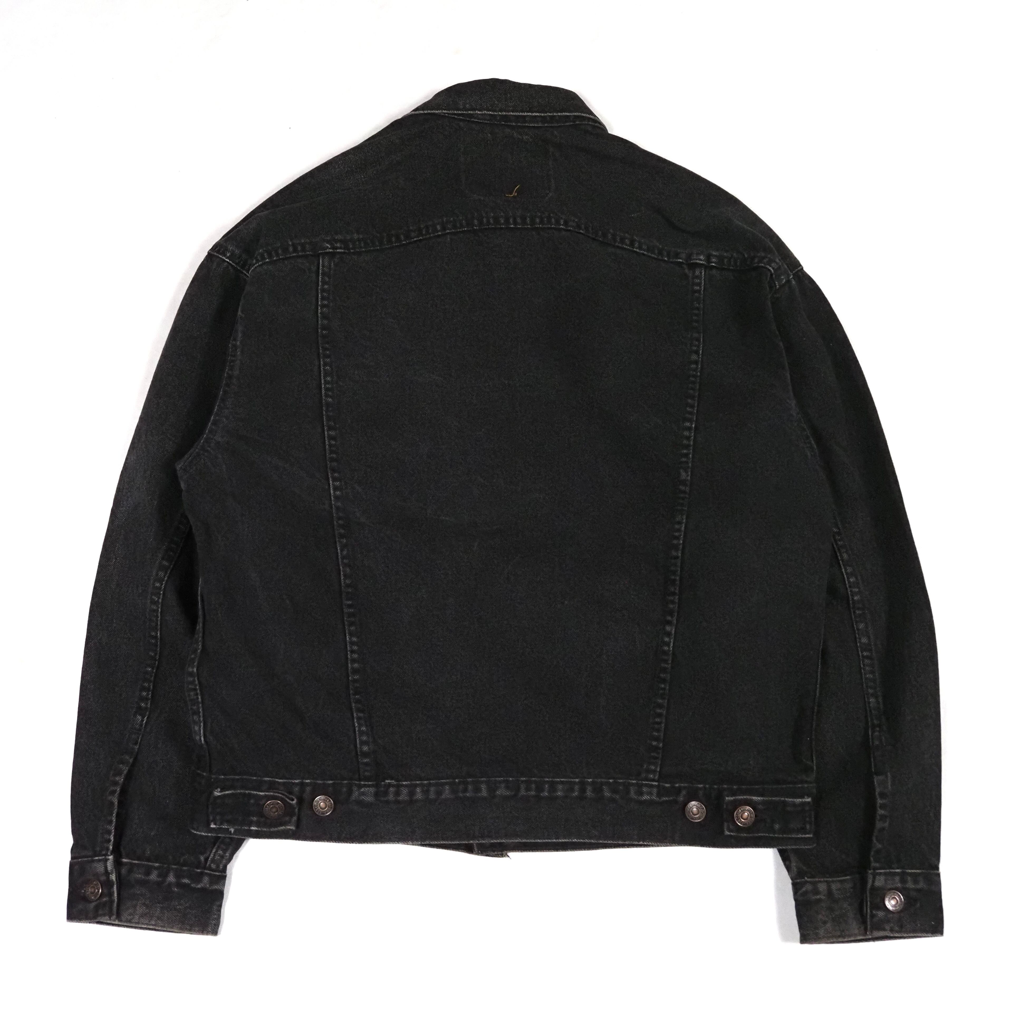 93's Levi's 70507-4159 Black Denim Jacket M USA製 リーバイス