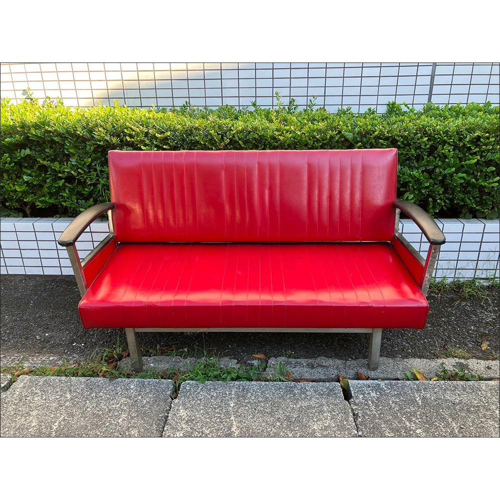 ヴィンテージ ビニールレザー 2P ソファ】 | ALL TOMORROW'S