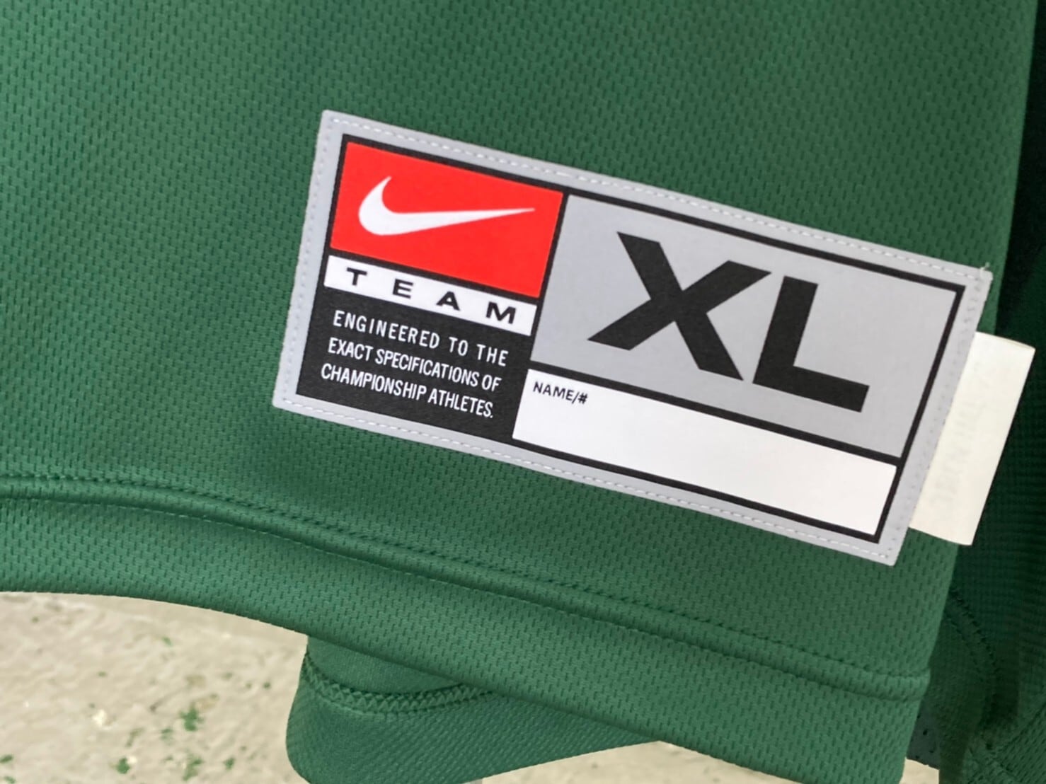 NIKE × CPFM SHORT SLEEVE OVERSIZED JERSEY GREEN SMALL DA2589-341 