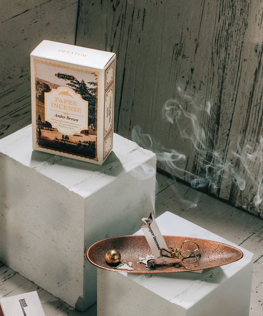 OPTATUM" PAPER INCNESE "AMBER BROWN