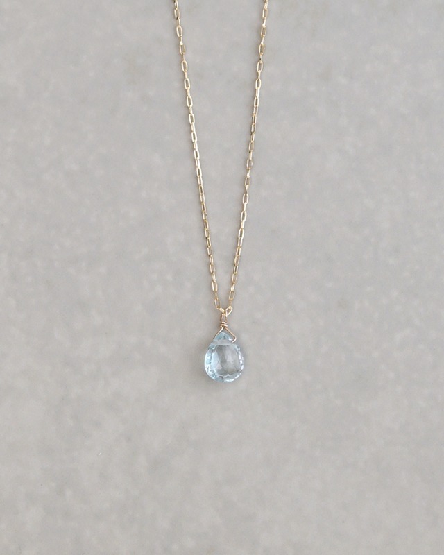 ナチューレ ネックレス - Aquamarine