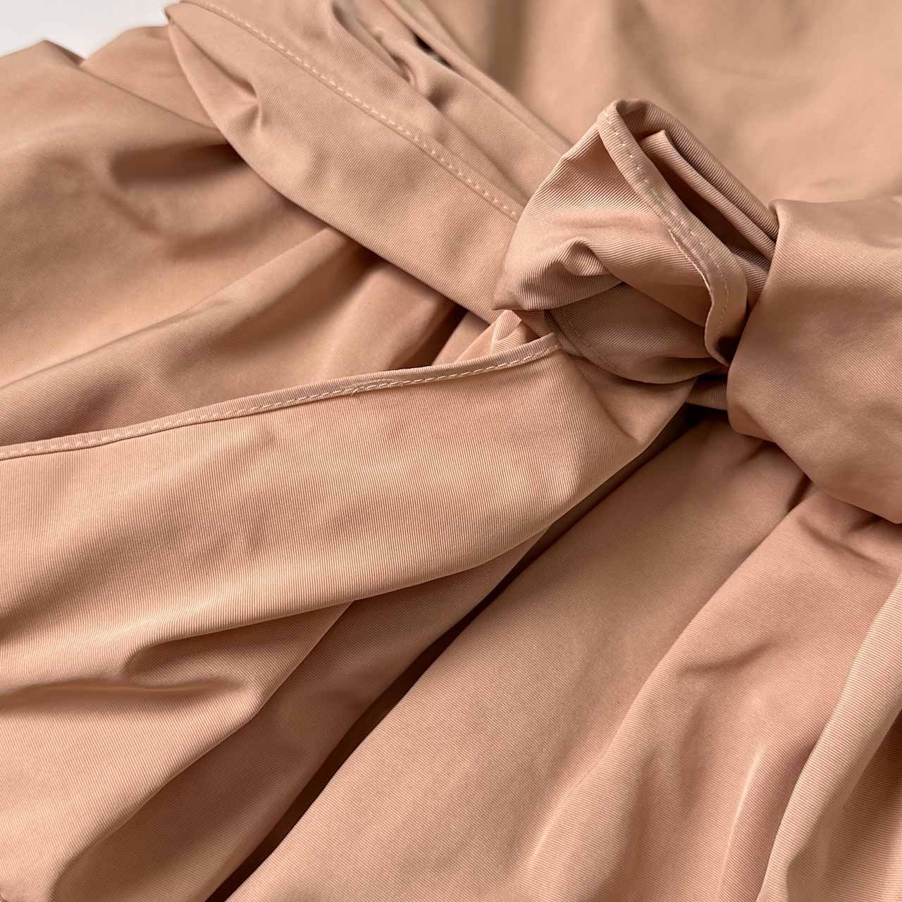 JILLSTUART ジルスチュアート リボン フレア ノースリーブ ワンピース M/うすピンク レディース