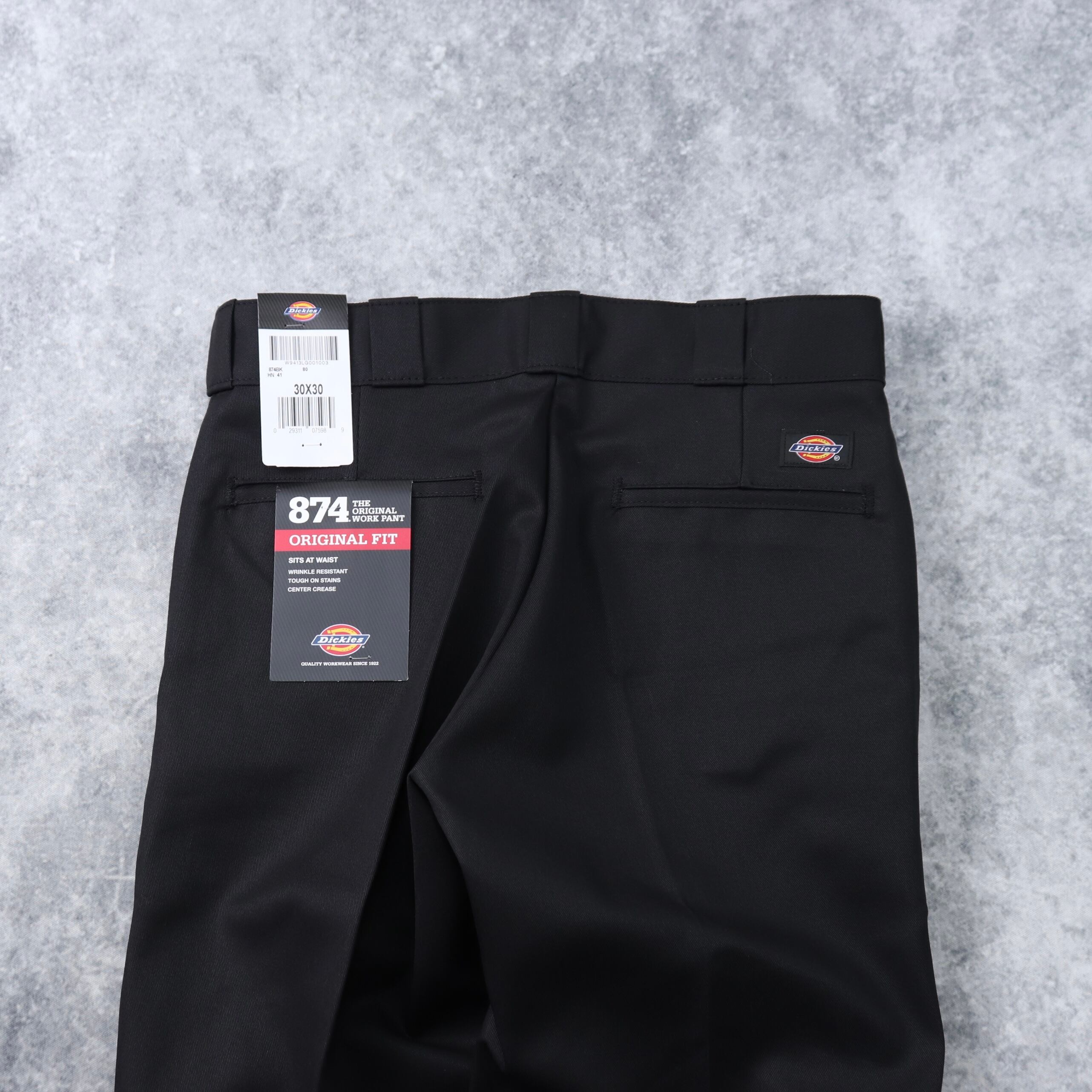 新品　Dickies 874 ブラック