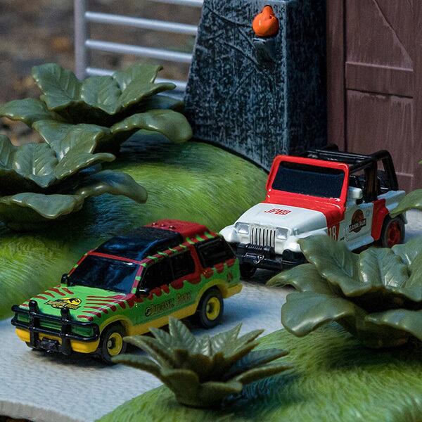 NANO SCENE JURASSIC PARK w/2 VEHICLES 【ジュラシック ワールド