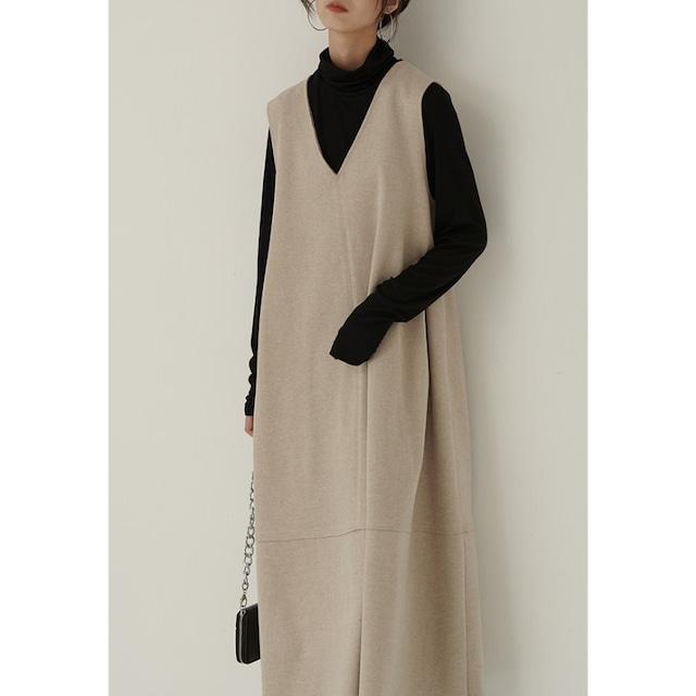 v-neck a-line dress 10971