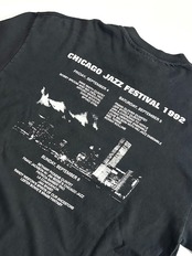 90s "CHICAGO JAZZ" L/S Tee MADE IN USA Size L