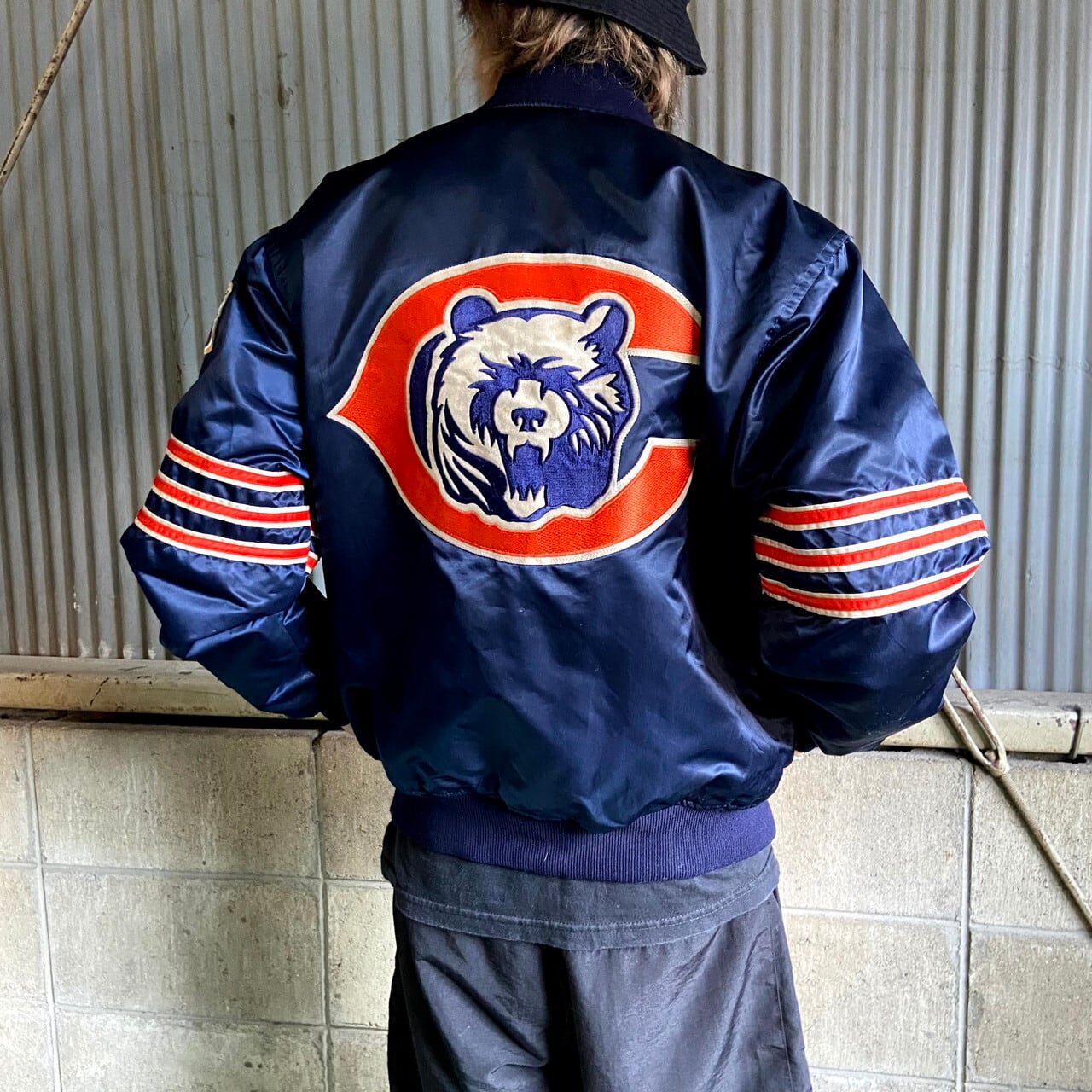 NFL CHICAGO BEARS シカゴベアーズ スタジアムジャケット L