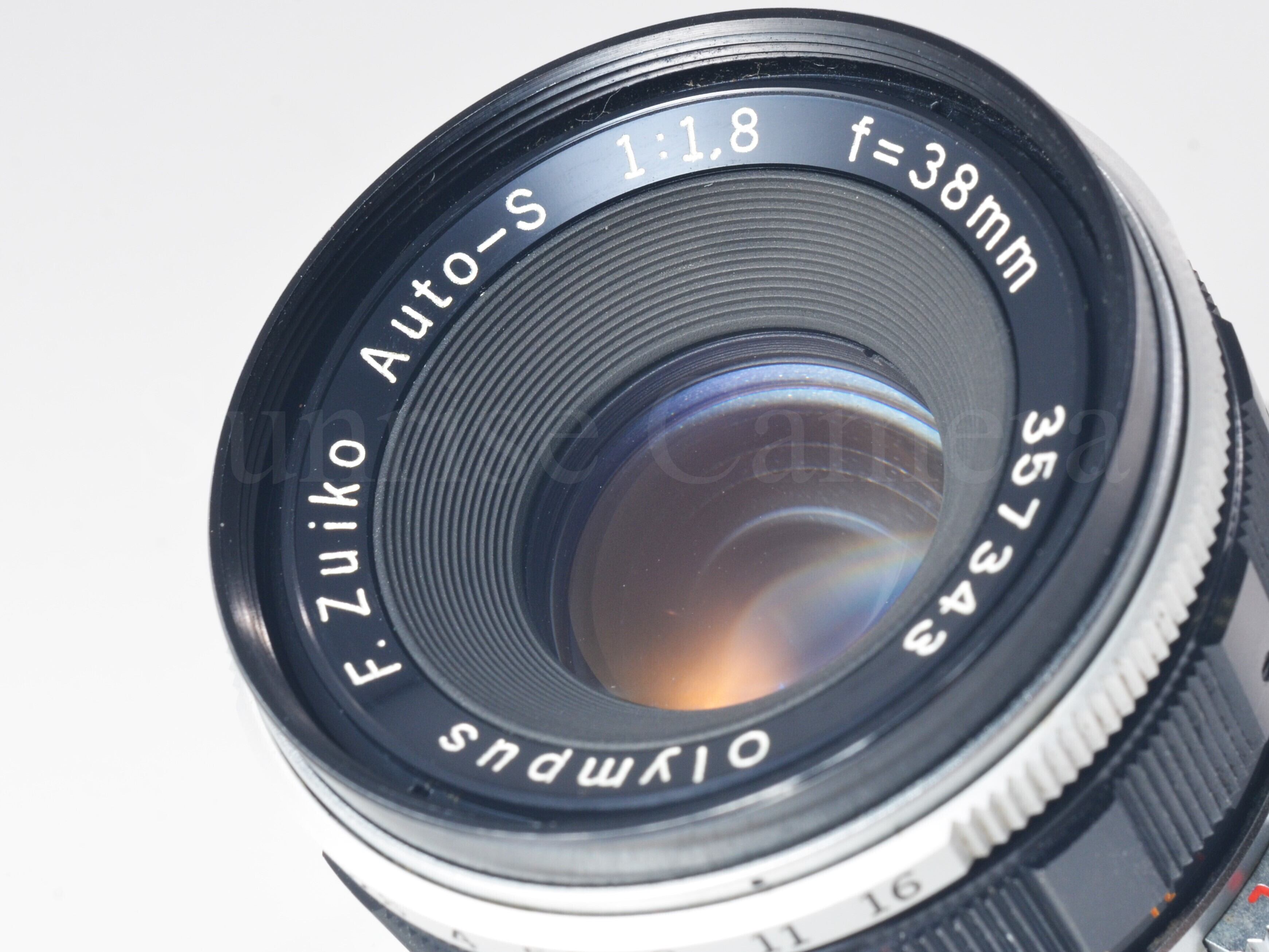 OLYMPUS F.Zuiko Auto S 38mm F1.8 PEN F,FT用 整備済