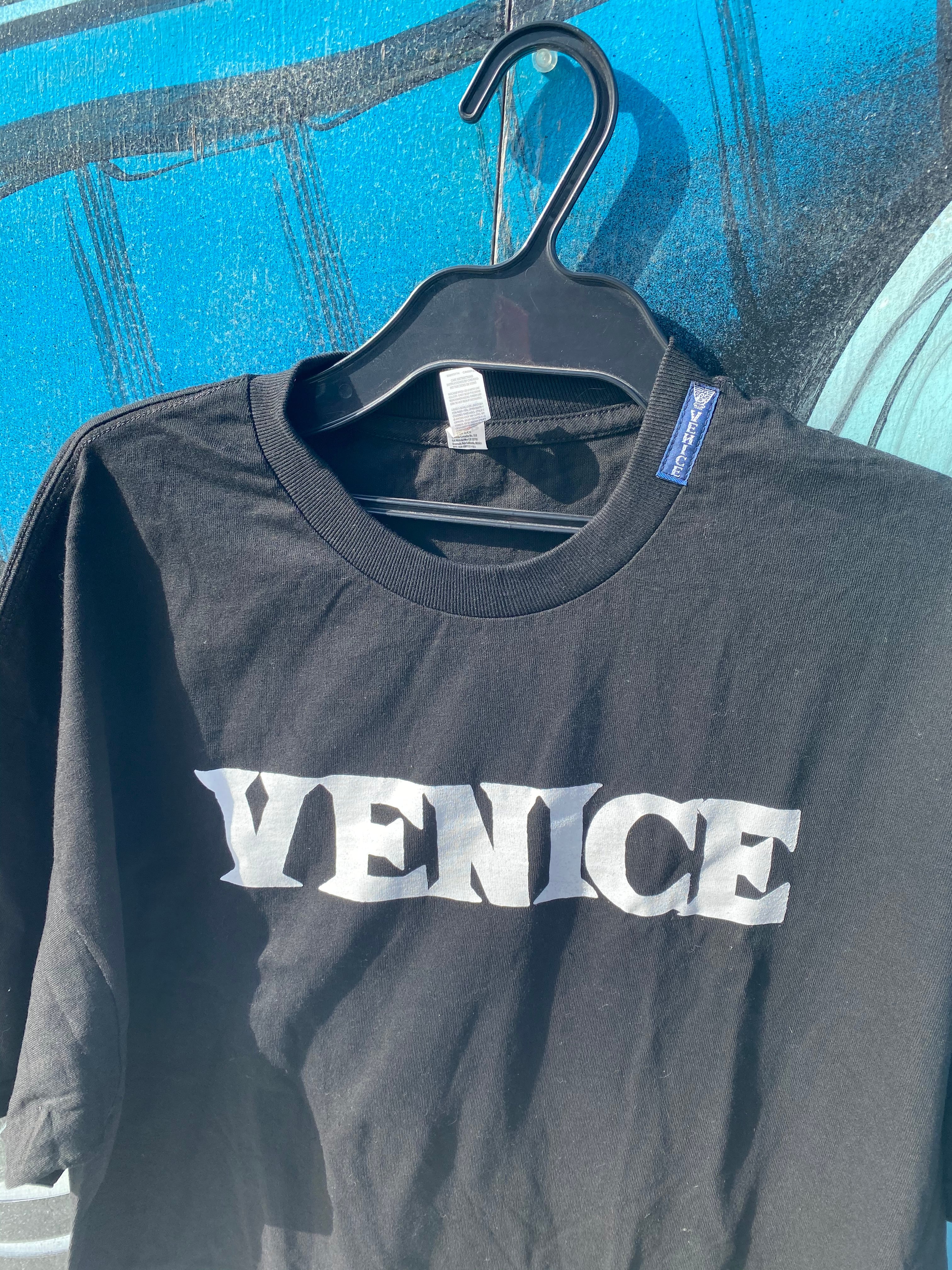 VENICE STREETWEAR】VENICE OG LOGO T-Shirts BLACK or NAVY