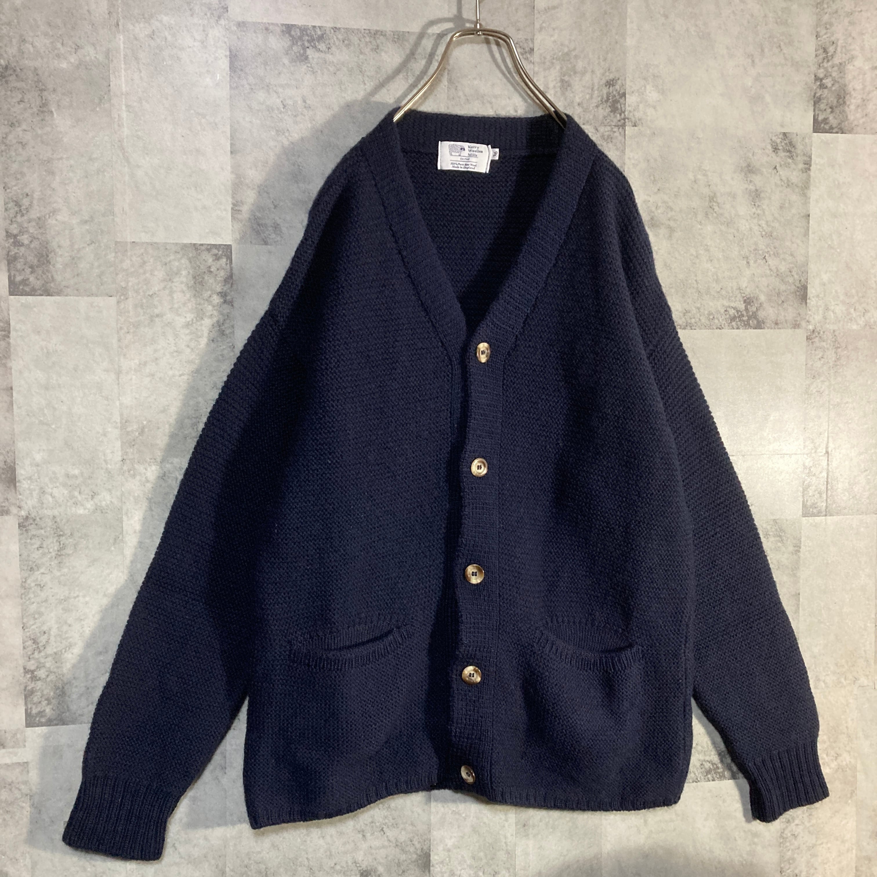 英国製 Kerry Woollen Mills ケリーウーレンミルズ ヘビーニット