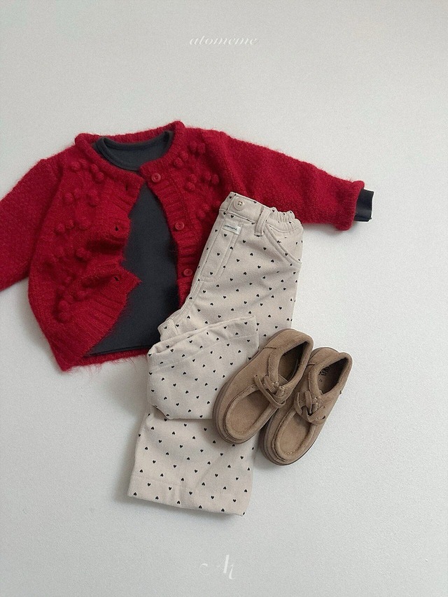予約⌇atomeme/ Winter berry cardigan