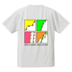 CLIMBING JAPAN CUP 2023 オリジナルTシャツ WHITE