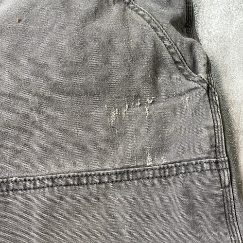 20s グレー ダブルニー Carhartt カーハート パンツ 36×32 詳細写真13