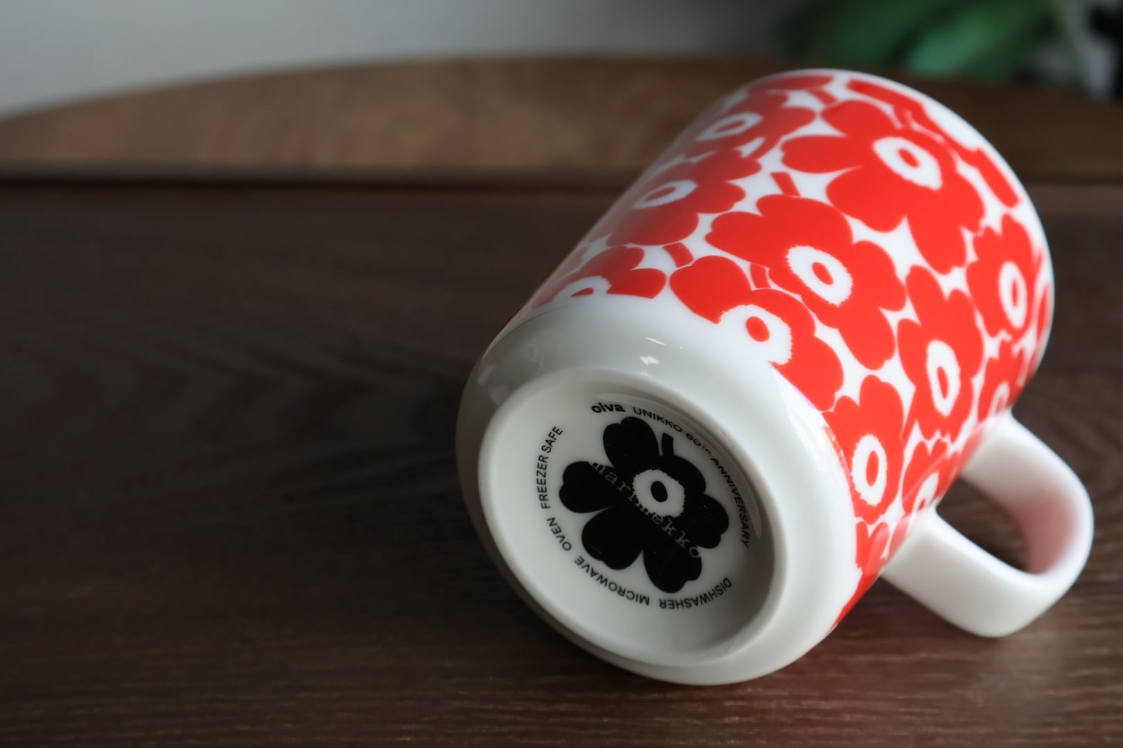 マリメッコ marimekko Pikkuinen Unikko 60th マグカップ レッド