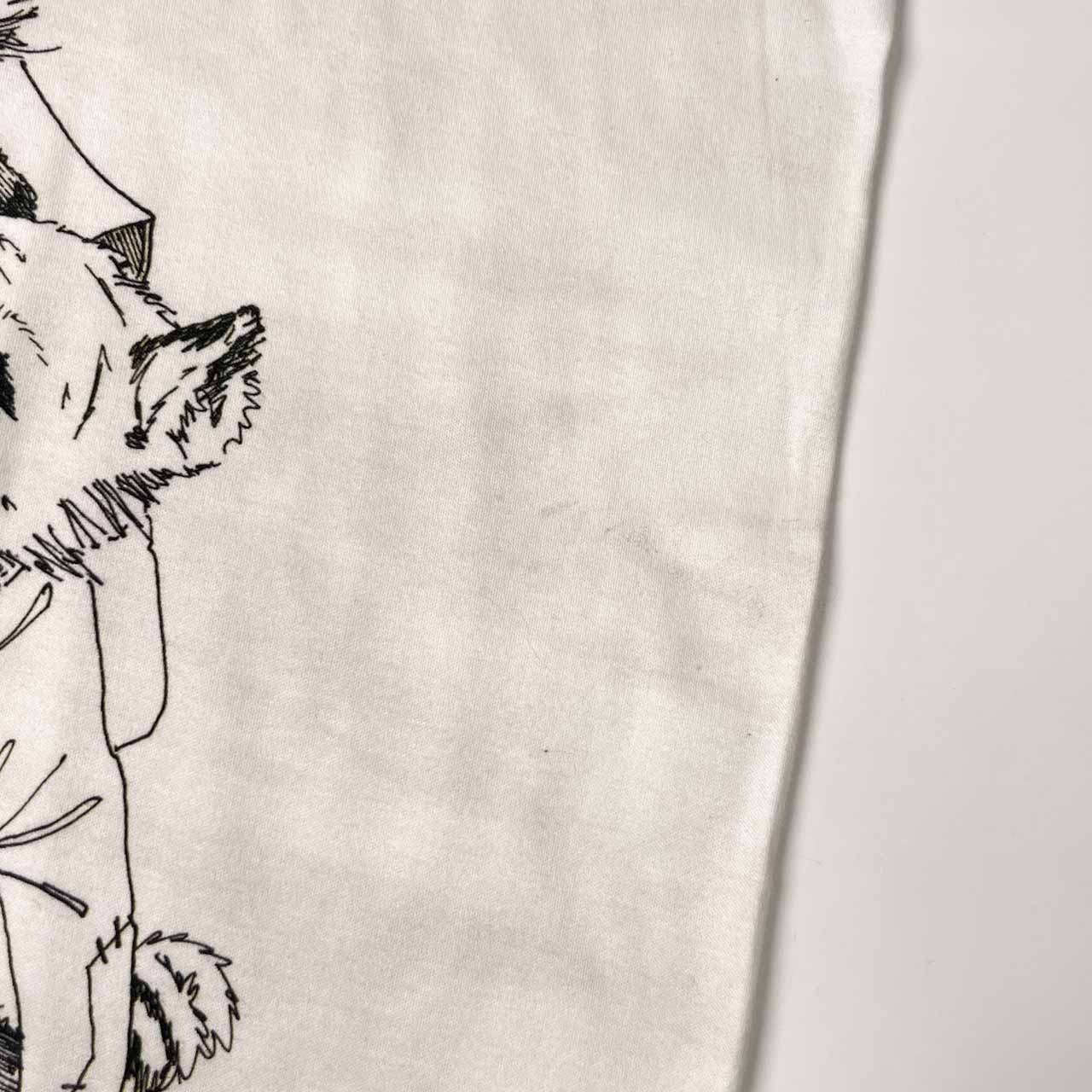 イタリア製 scrambled_ego スクランブルエゴ ディズニー ピノキオ フレンチスリーブ Tシャツ カットソー F/ホワイト レディース