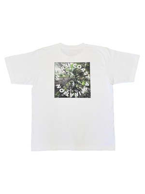 Aspiration tee "white"【在庫限り】［発送予定：入金確認後1週間以内］