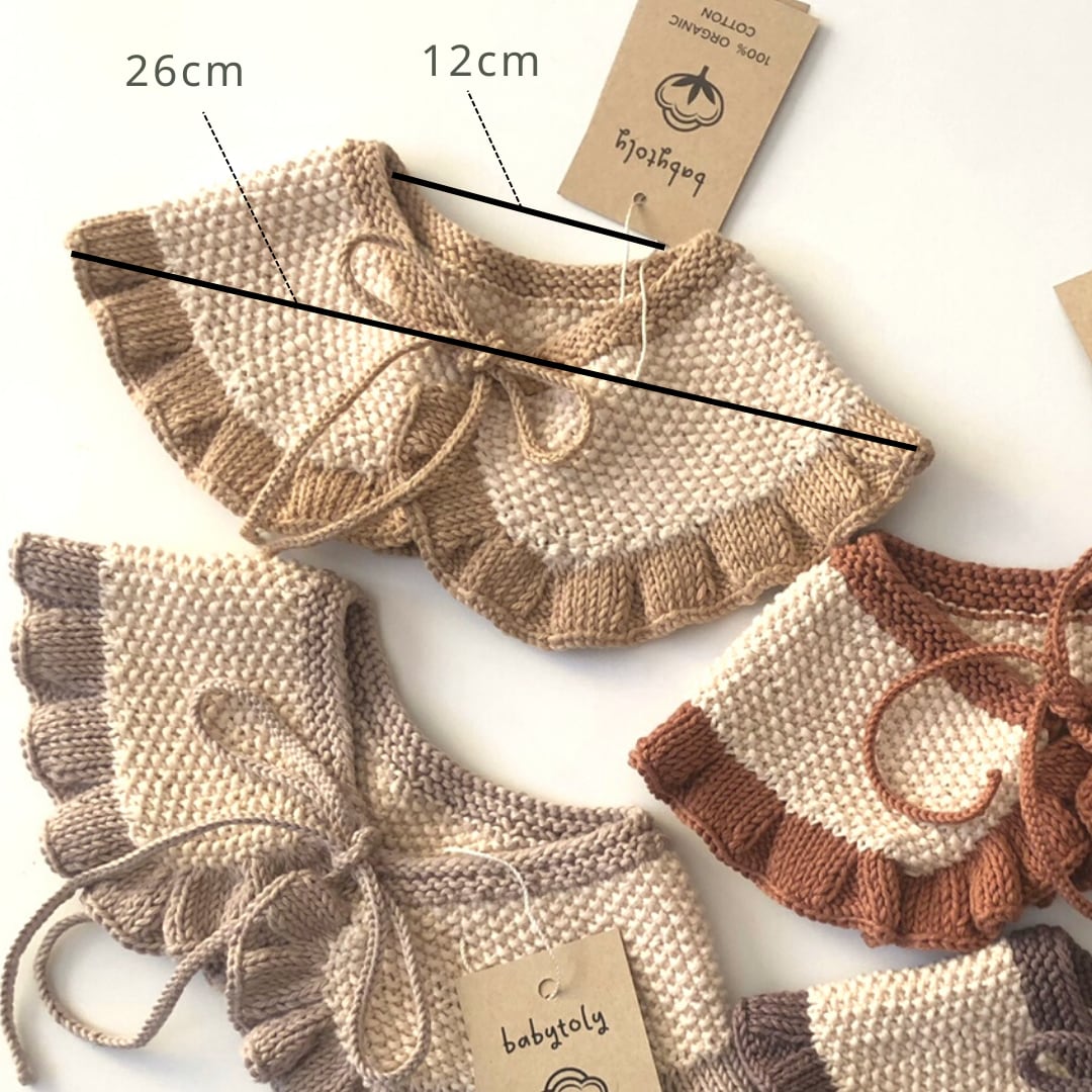 babytoly / Peter Pan Collars（HONEY、MINK、TAUPE、TERRACOTTA