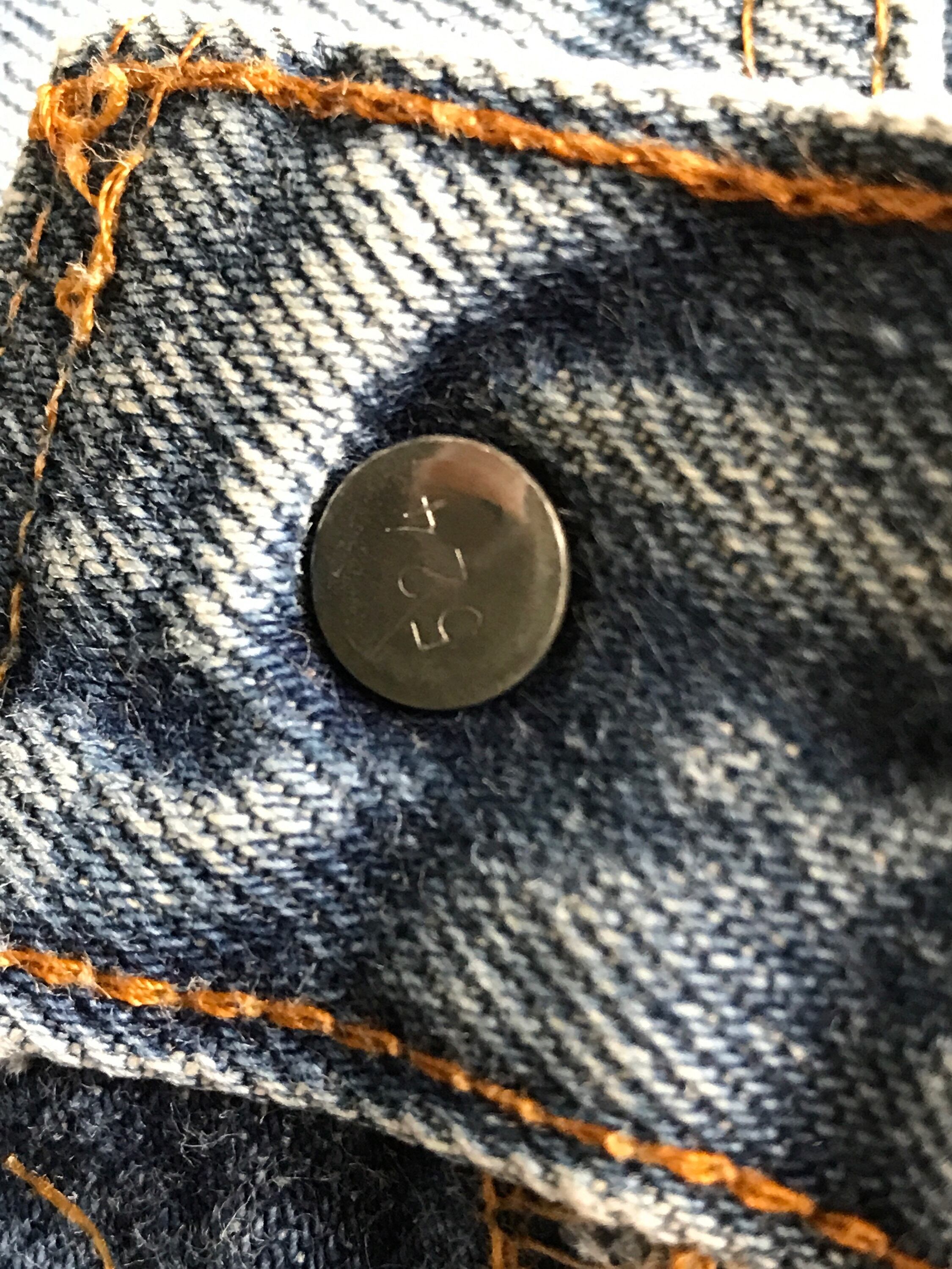 80's Levi's 501 USA リメイクデニムパンツ　赤耳