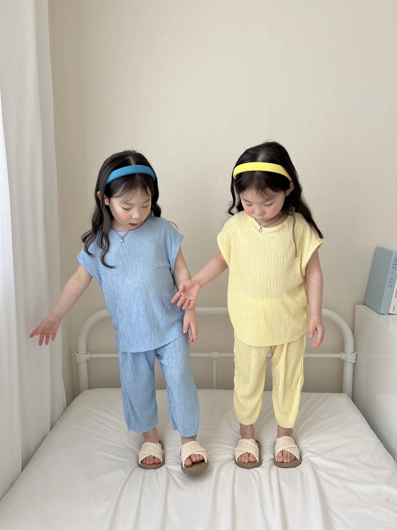 [Moran bebe] Wrinkle set / [모란] 링클상하