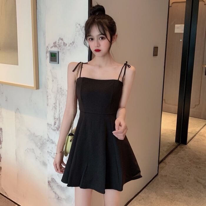 ネットレッド新2020春サスペンダードレス女性の夏の新製品の短いAラインスカート小さなスカート 1号婦人47262865125