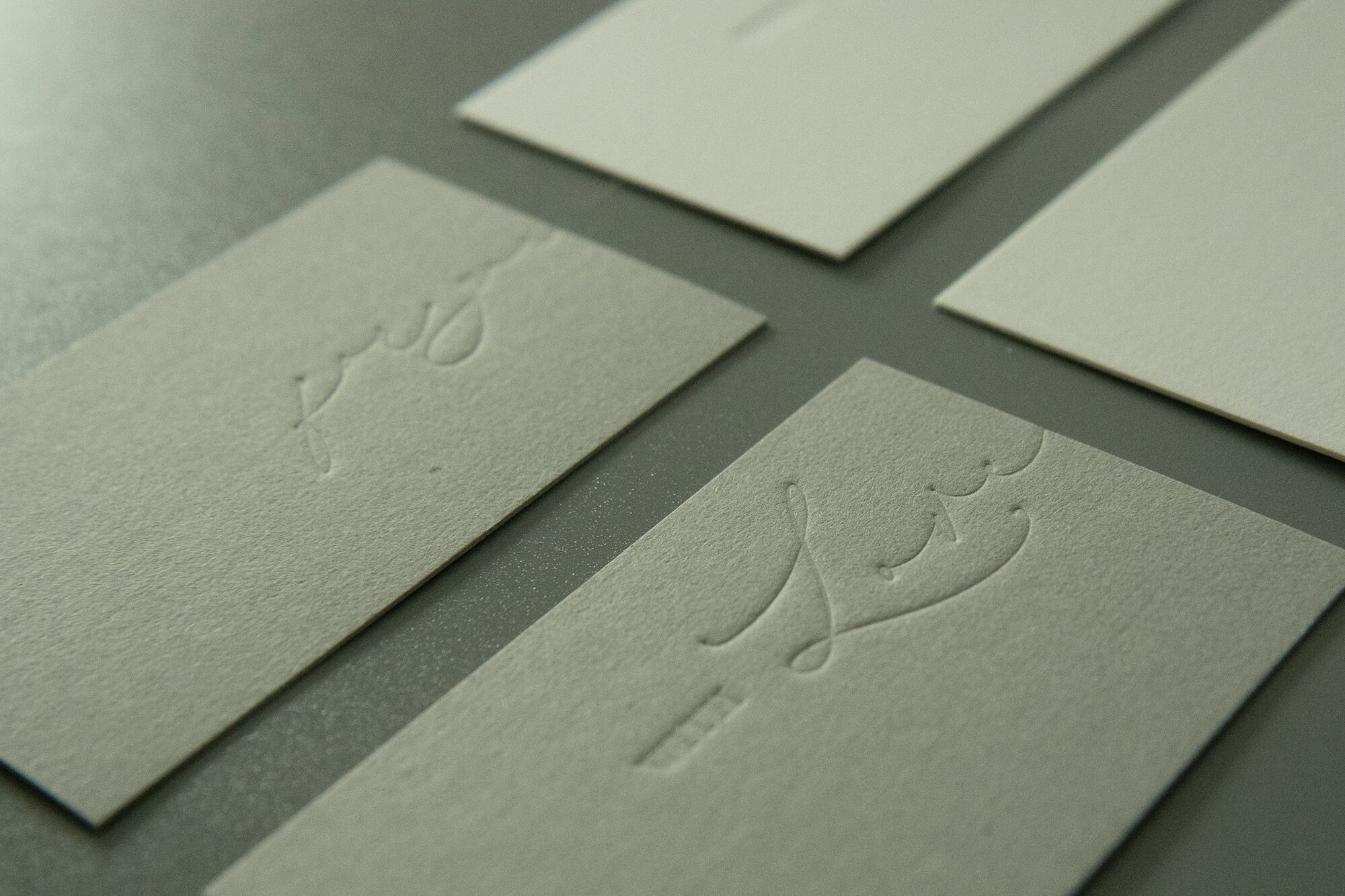 空押し活版印刷】メッセージカード | mashiro plus（マシロプラス）