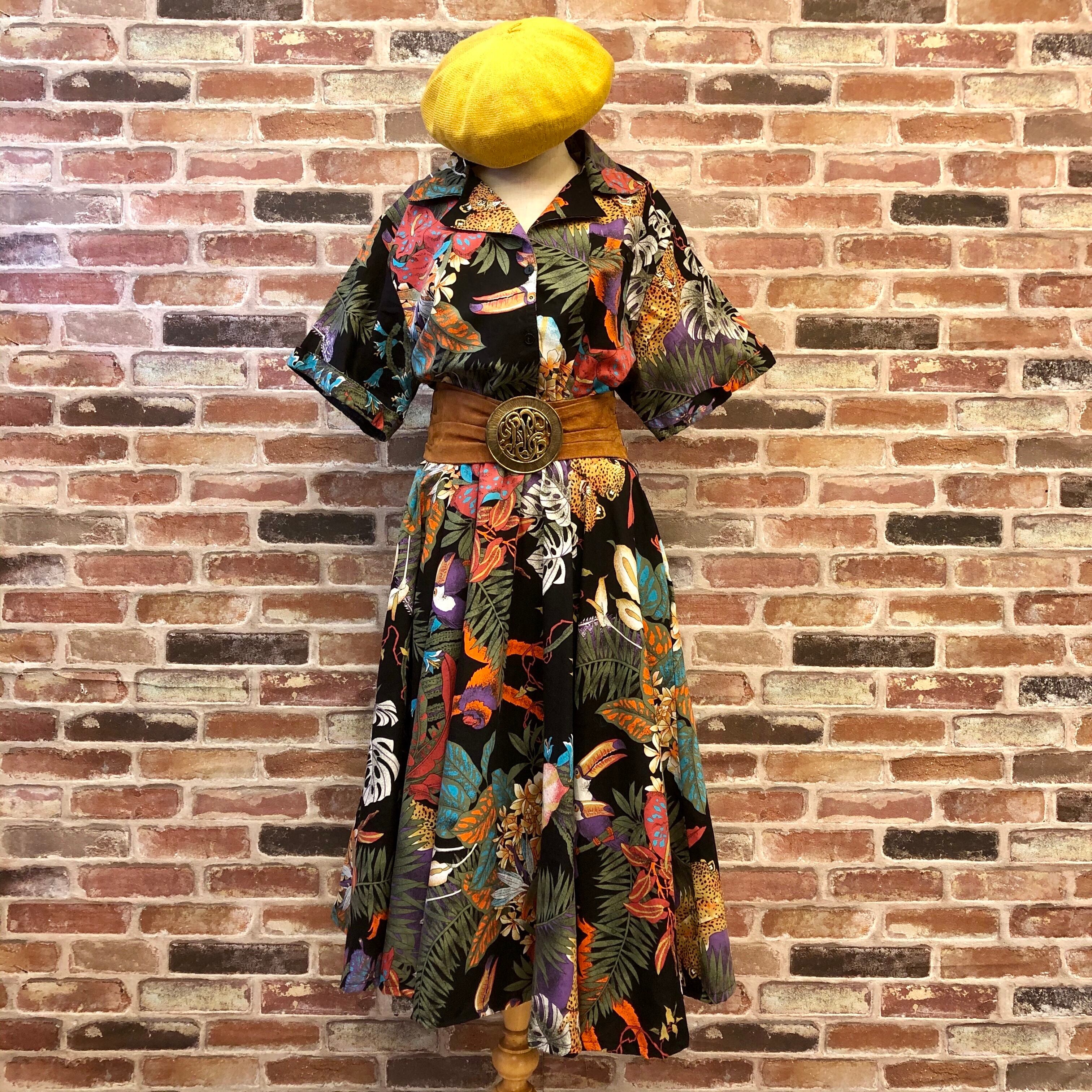 MADE IN U.S.A Animal Pattern One-piece