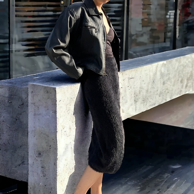 【LADIES】Mexico leather jacket