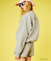 COOLAロゴスウェットショートパンツ (GRAY) CQ-48005