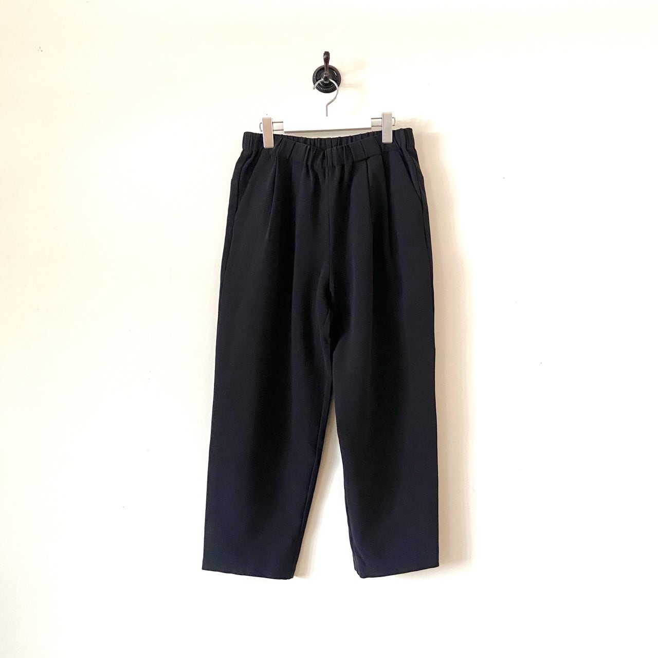 evam eva コットンクロップドパンツ　cotton cropped pants