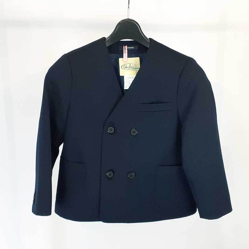 イートンダブル☆125A 14-00052/125A/Bランク小学生上着 イートンダブル型学生服【リユース
