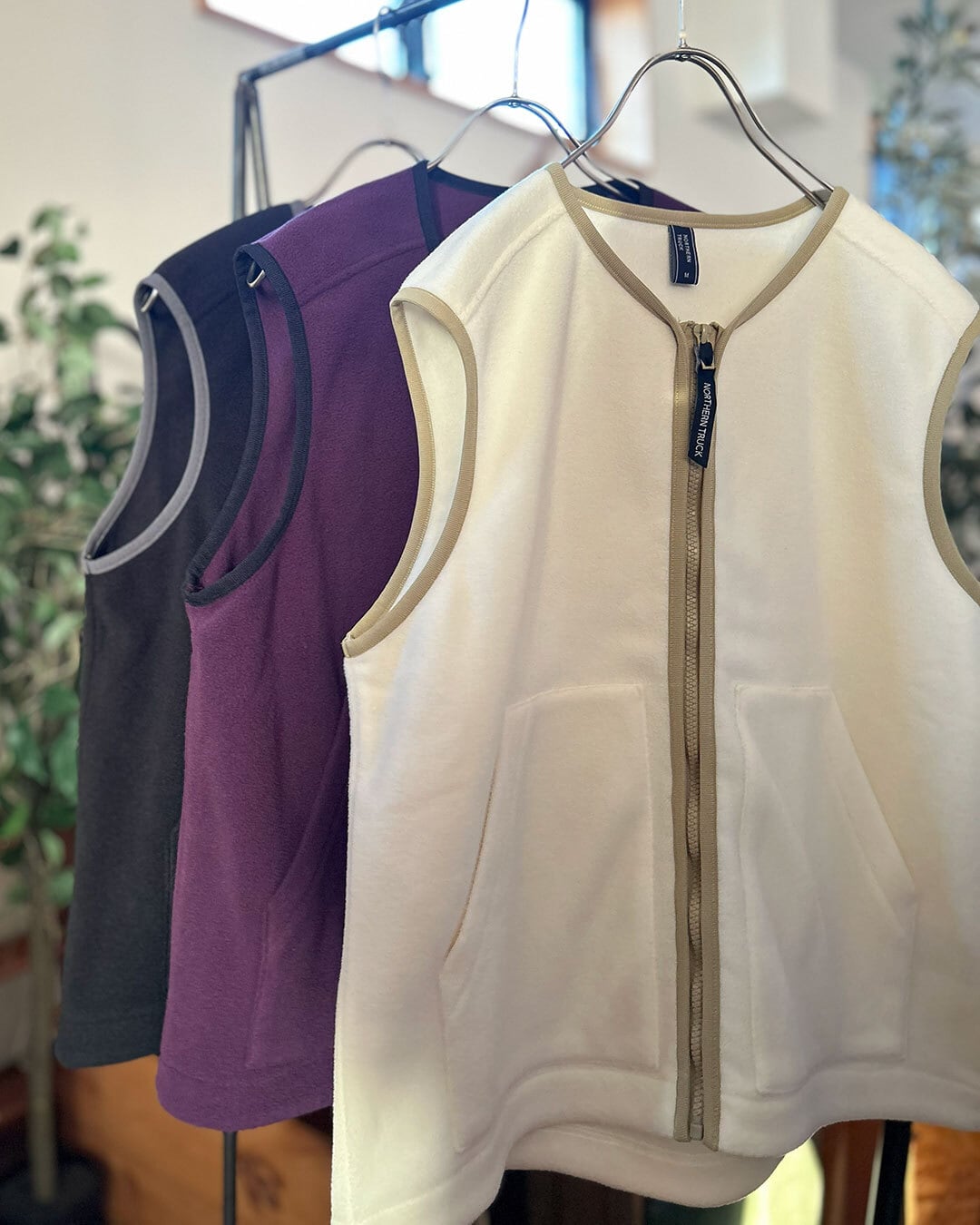 フリースドロップショルダーベスト NJH55698 | Keitto NORTHERNTRUCK