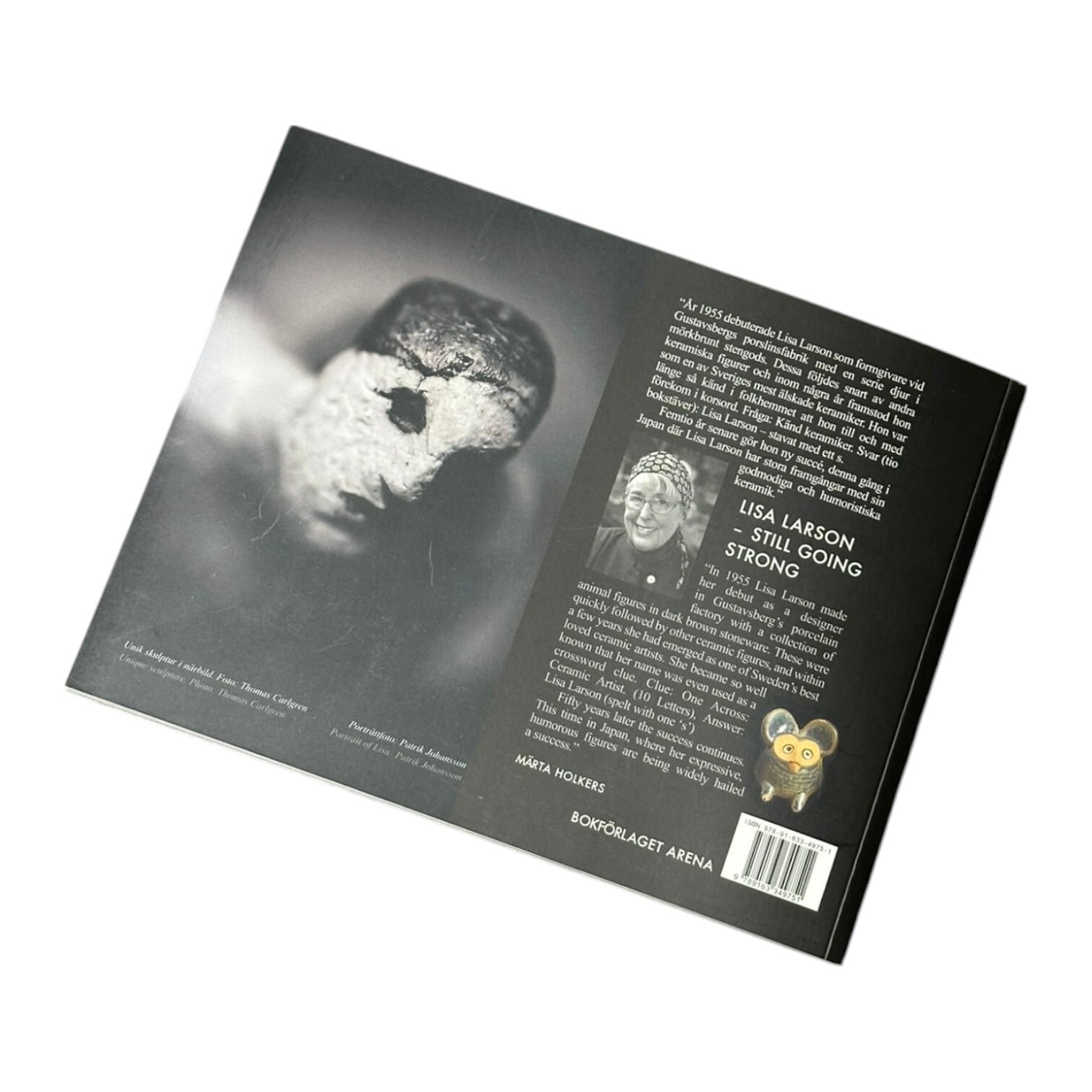 リサ・ラーソン展覧会図録『LISA LARSON KERAMIKER』MARTA HOLKERS