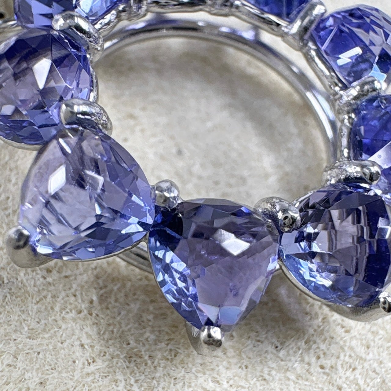 Pt900 天然タンザナイト 5.55ct 天然ダイヤモンド 0.17ct ペンダント