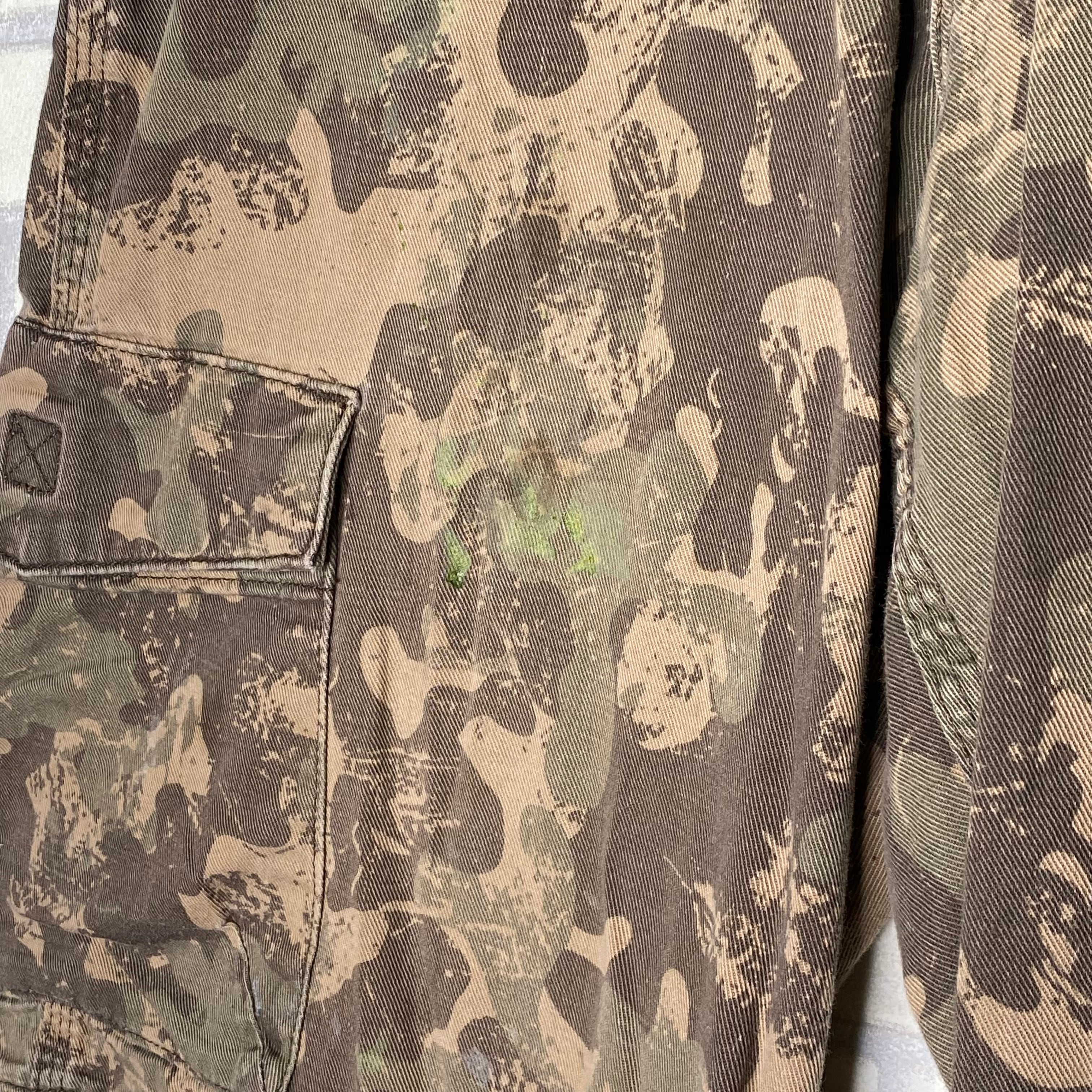 W33】Carhartt カーゴショーツ ハーフパンツ 迷彩柄 カモフラージュ 