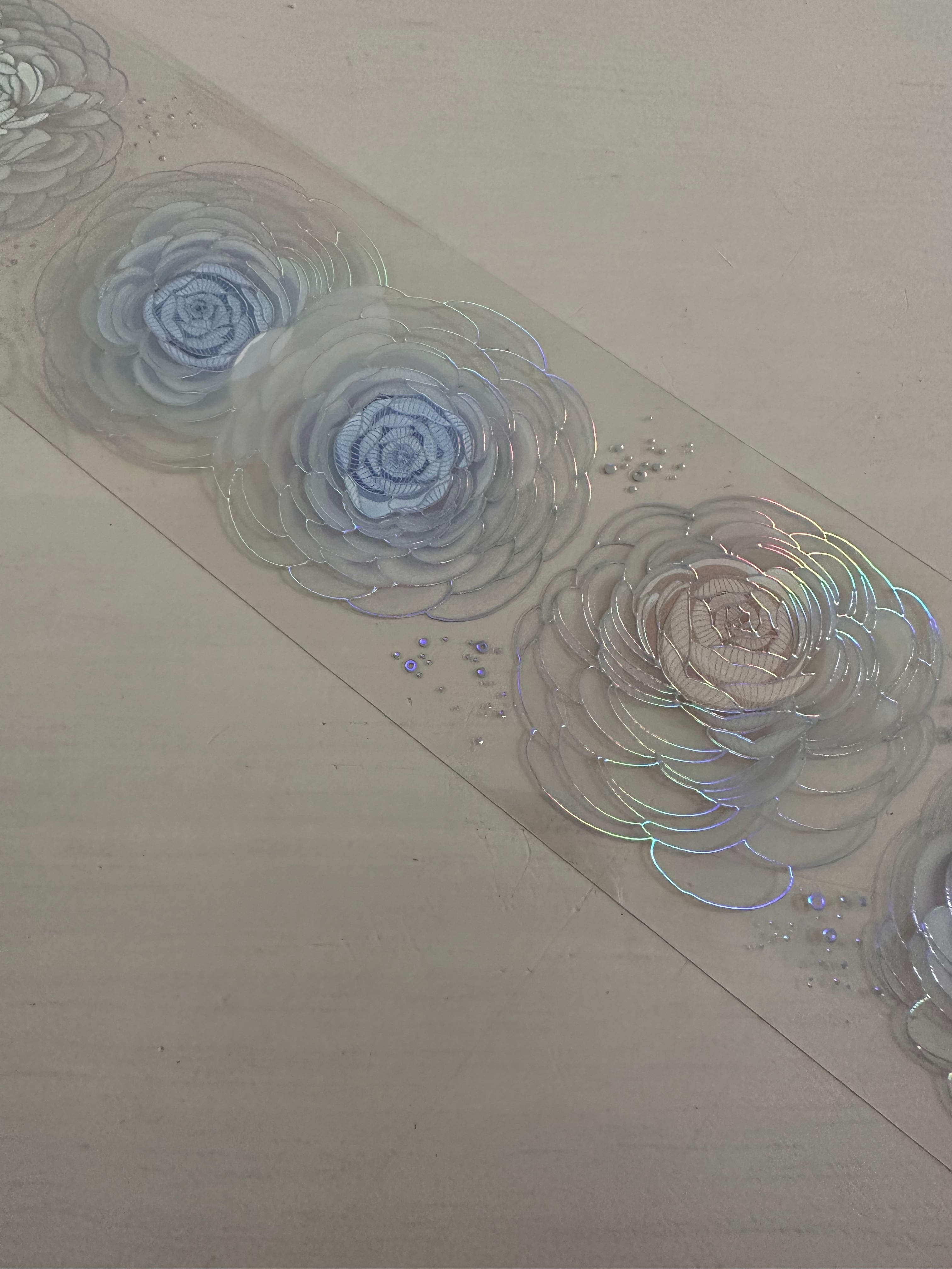 玉脂毛莨 フラワー系 装飾系 海外マステ 切り売り 1ループ | Pay ID