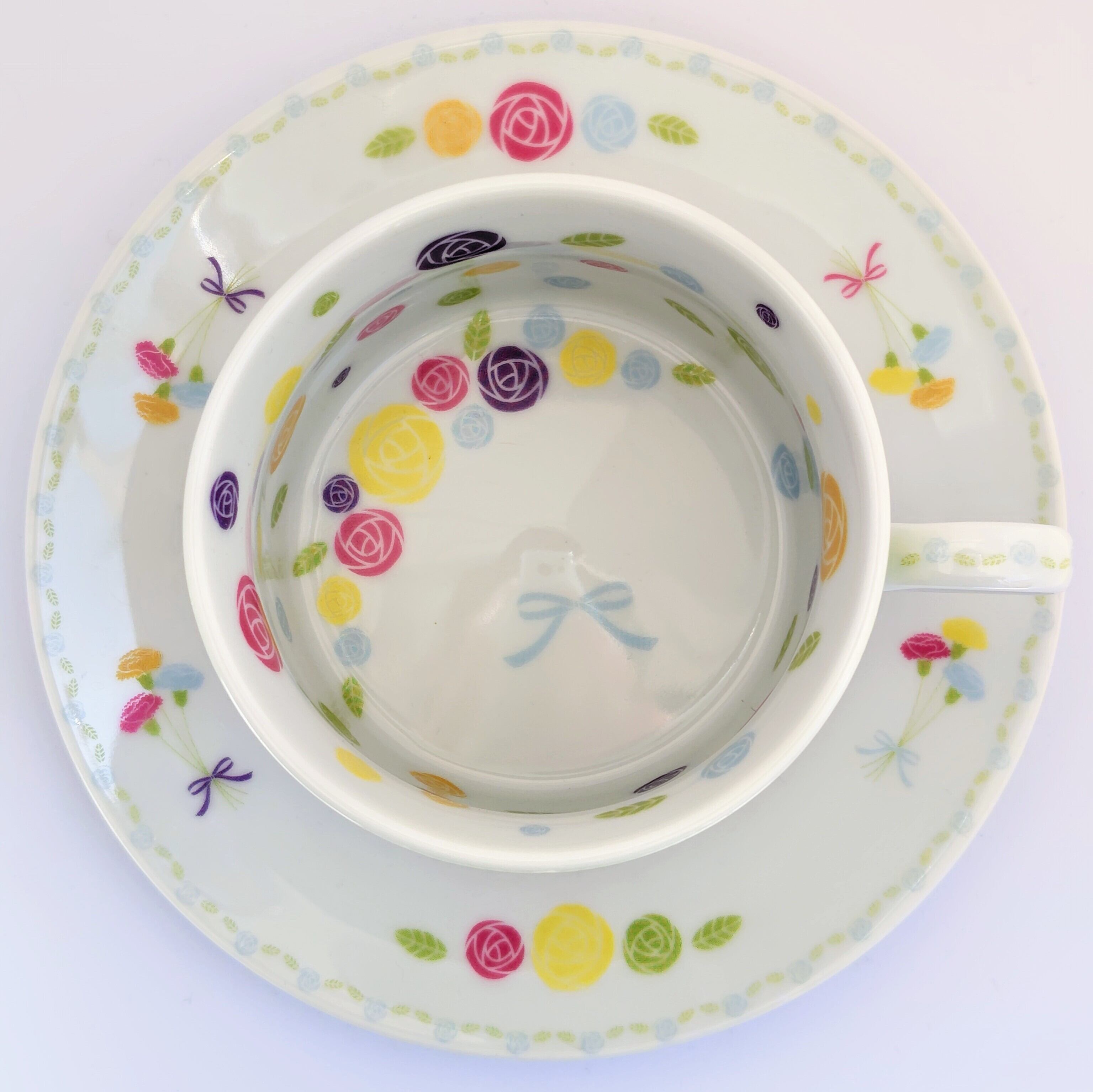 ポーセラーツ転写紙　カーネーション＆ローズ　 A4タイプ