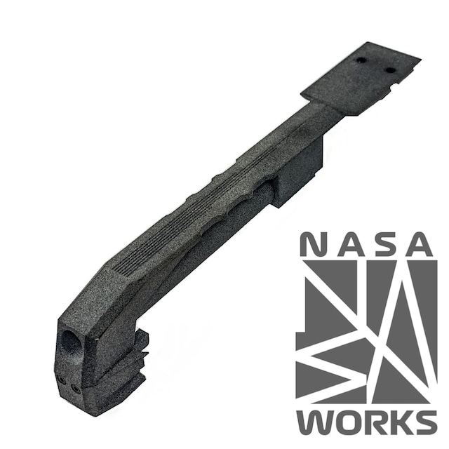 【NASA WORKS】ALIEN GLOCK ドットサイト搭載用ORバレル(ブラック塗装版)