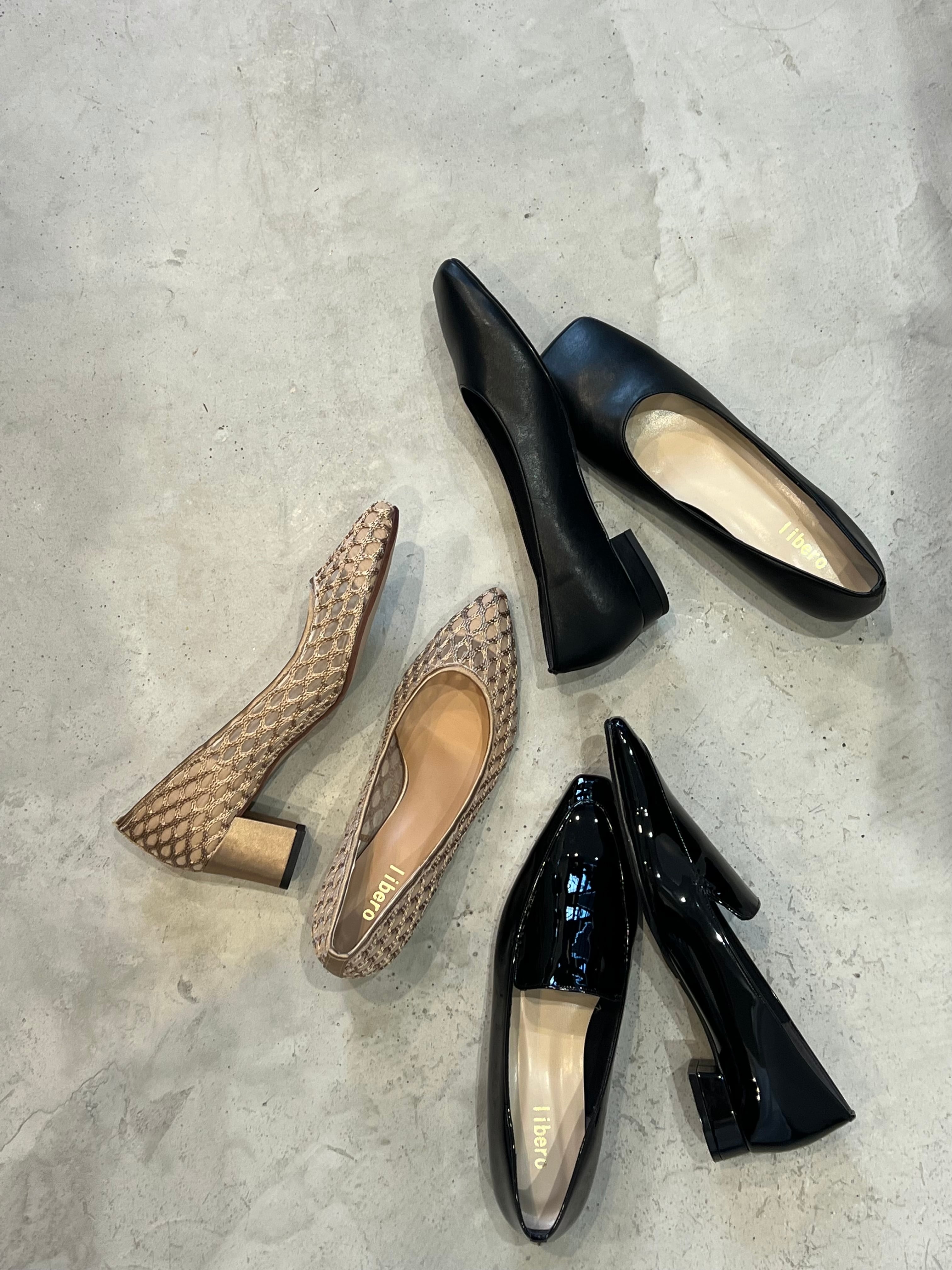 【libero】ロングノーズパンプス