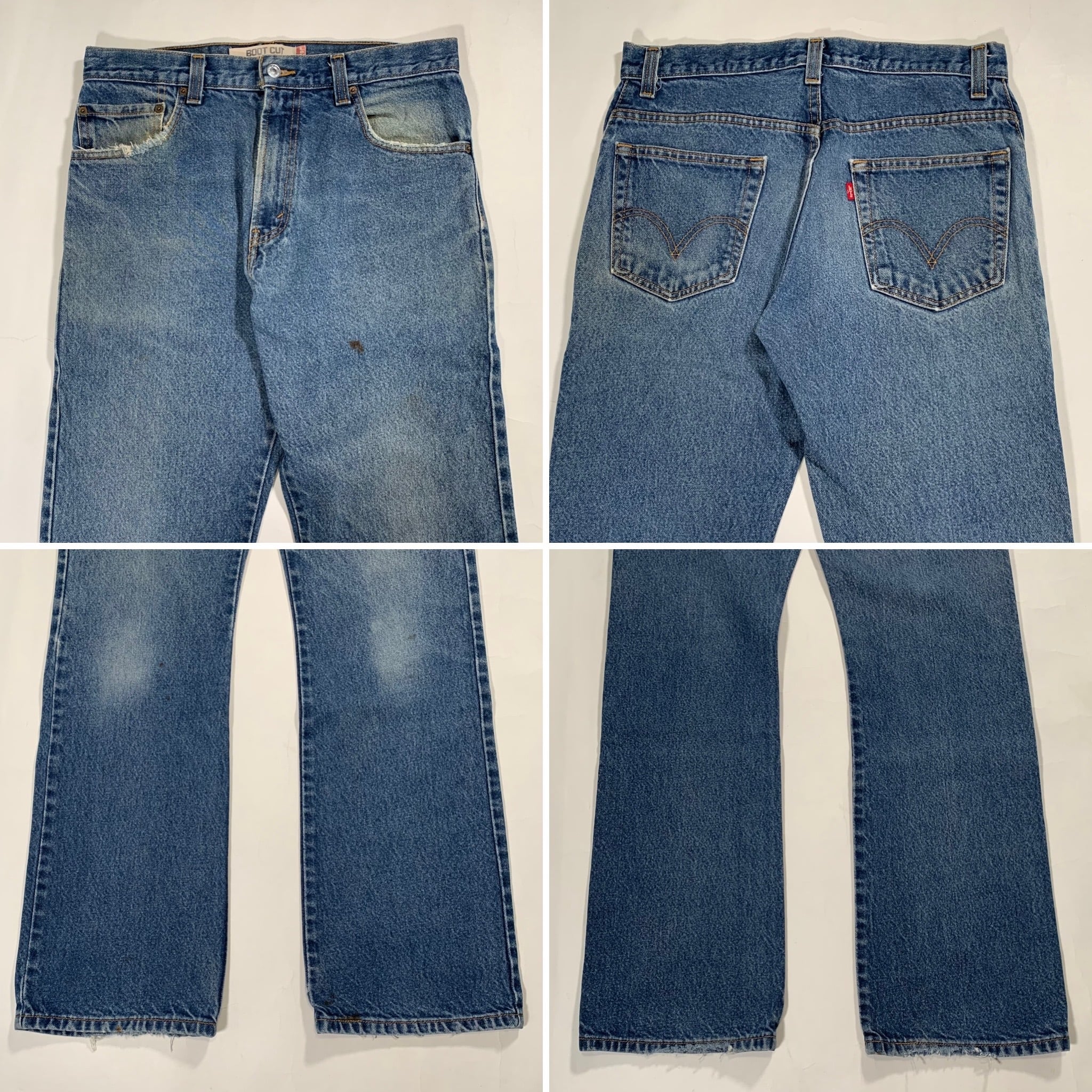 8907 リーバイス517 デニムパンツ ブーツカット ストレート W32 | San