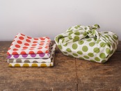 156ri050 Block Print Bandana b45 水玉