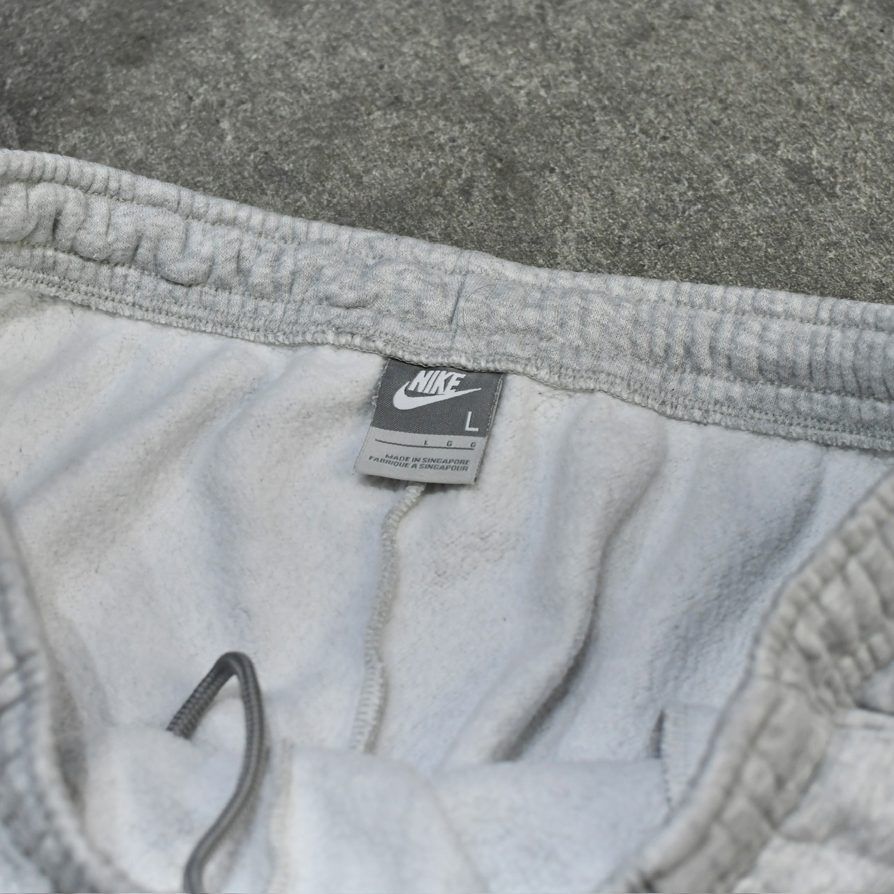 NIKE marbled gray wide sweat pants